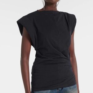 ❌SOLD❌ rag & bone Black Gathered Sleeveless Blouse XS